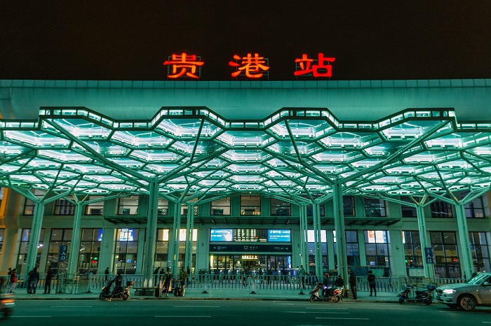 工程名稱：燁興-貴港高鐵站廣場ETFE膜結構雨棚